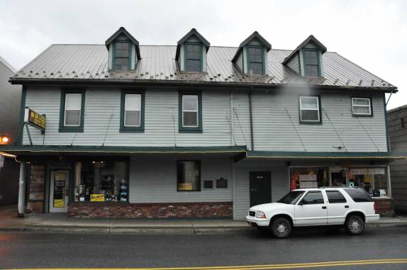 A mais antiga moradia do tempo russo em Sitka, no sudeste do Alaska